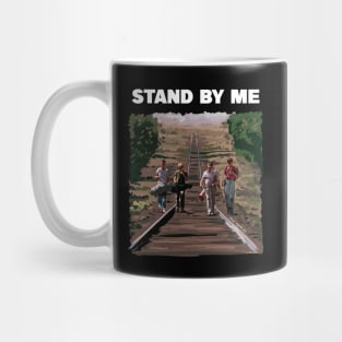 Stand by Me Illustration by burrotees / axelrosito Mug